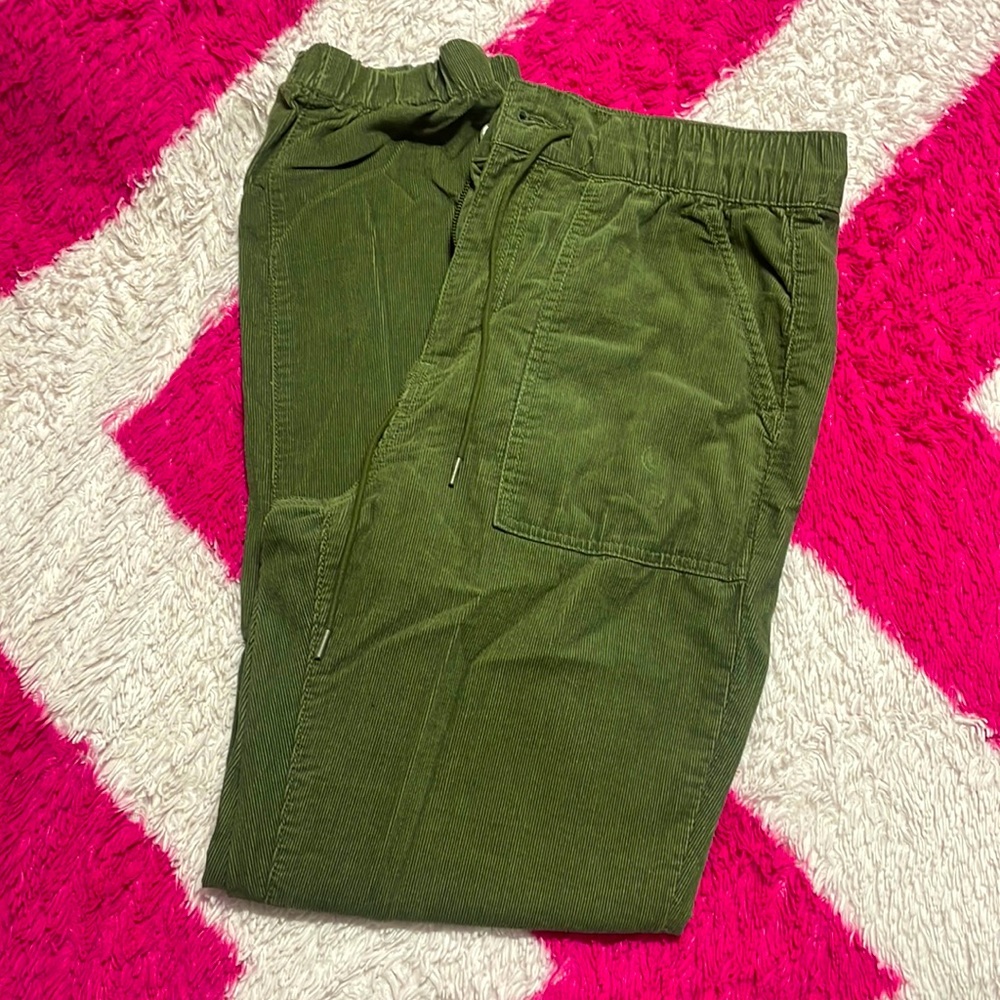 Olive green pants